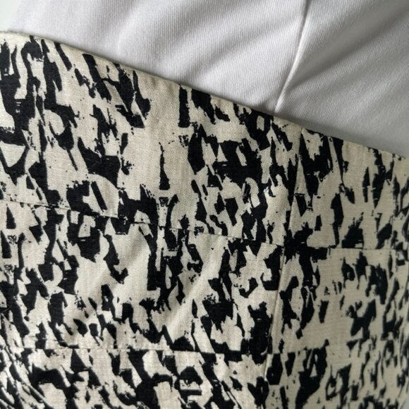 Cynthia Steffe Women's Black White Ruffle Mini Strapless Dress Size 2 - Picture 8 of 16